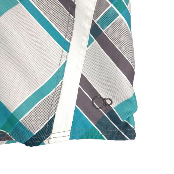 Ocean Pacific Men's S Swim Trunks Surf Board Shorts Zip Pockets Drawstring OP - Picture 3 of 7